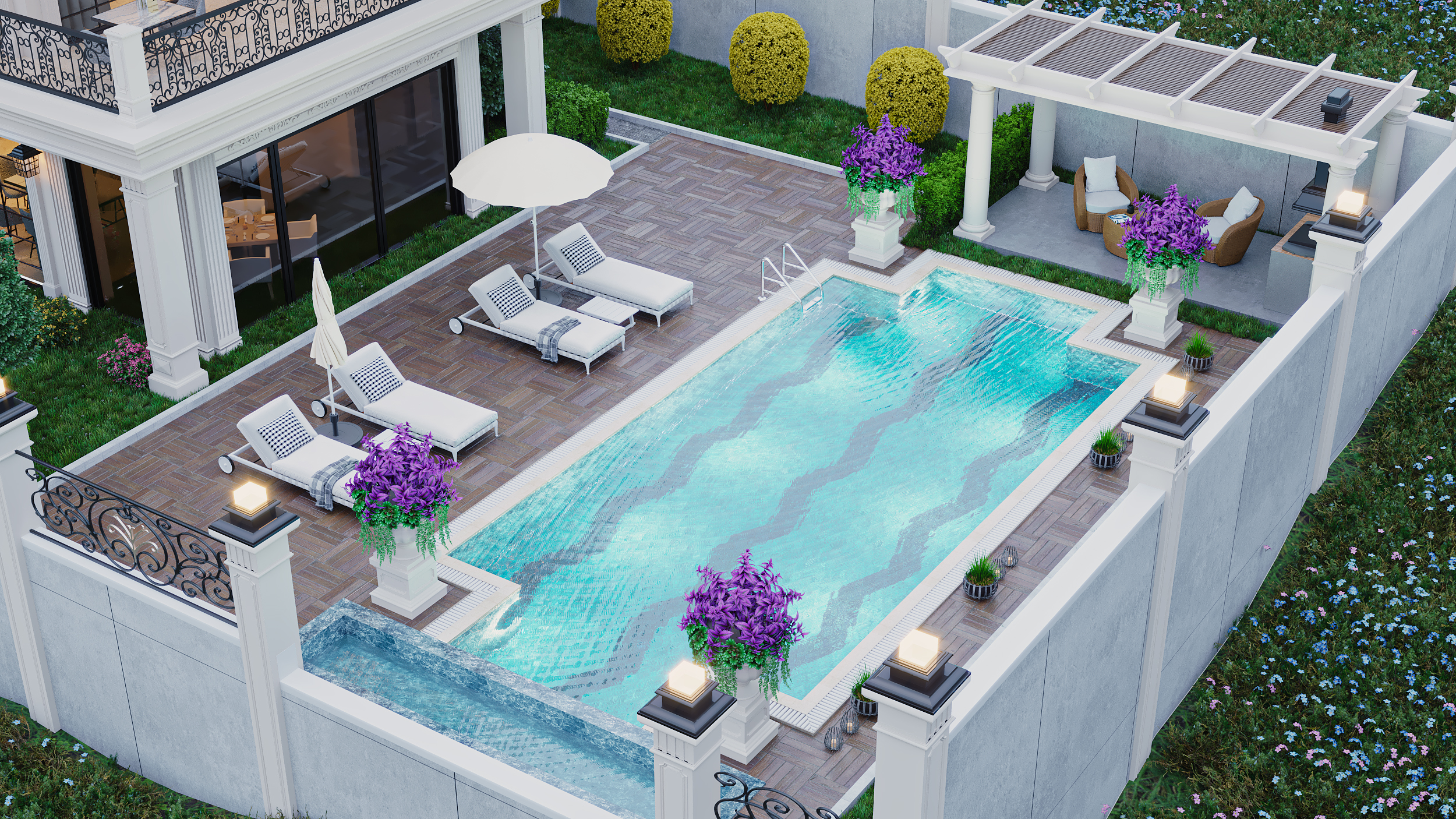 Luxury Pool Complex