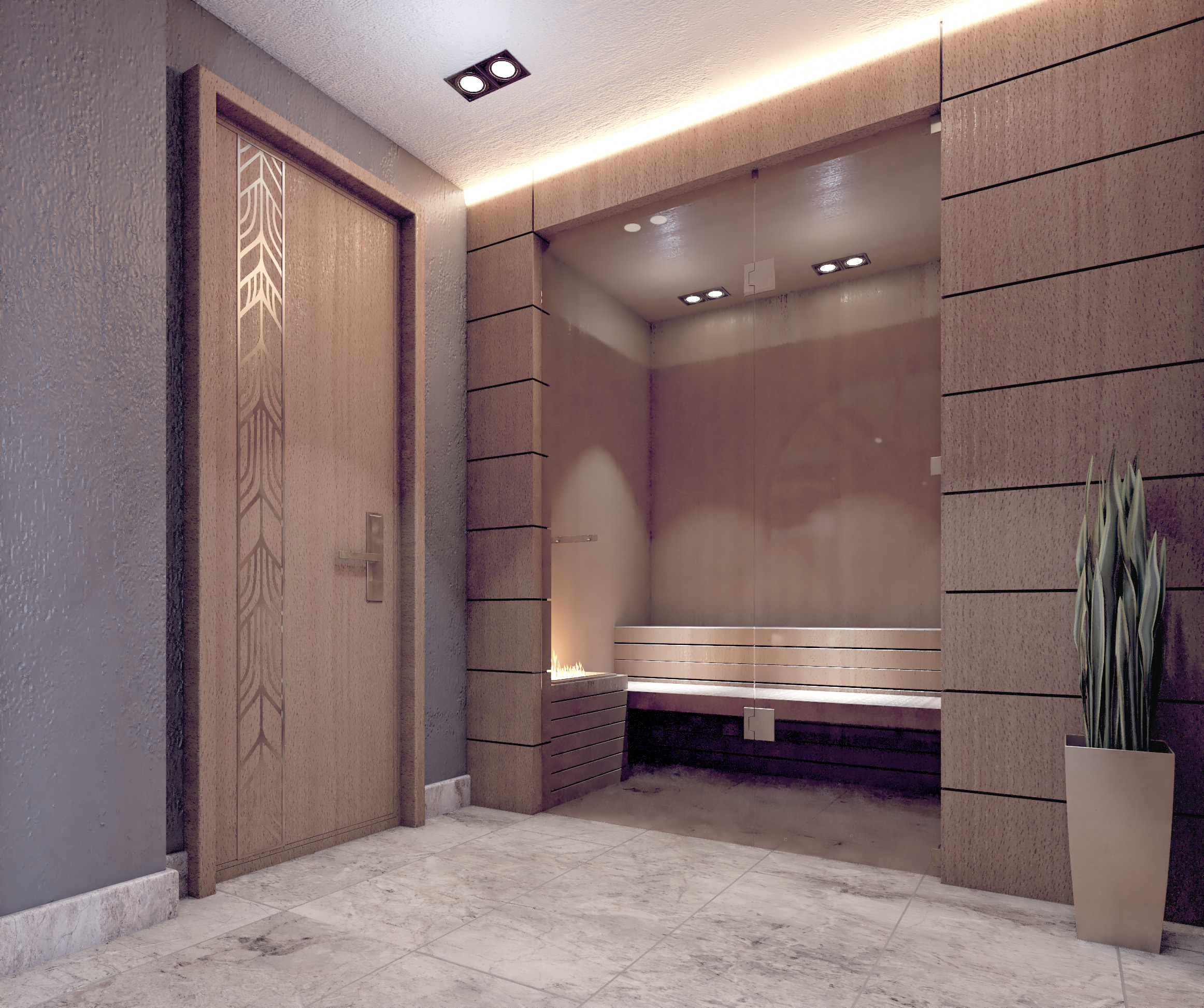 Luxury Penthouse Interior